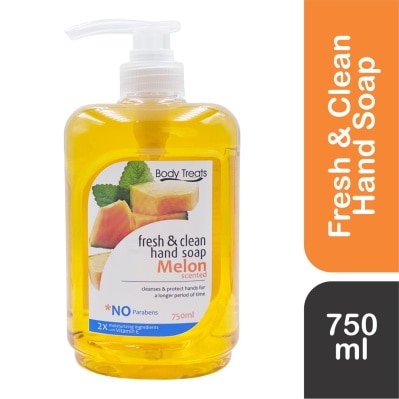 BODY TREATS Melon Hand Soap 750ml
