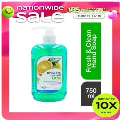 BODY TREATS - Citrus Hand Soap 750ml