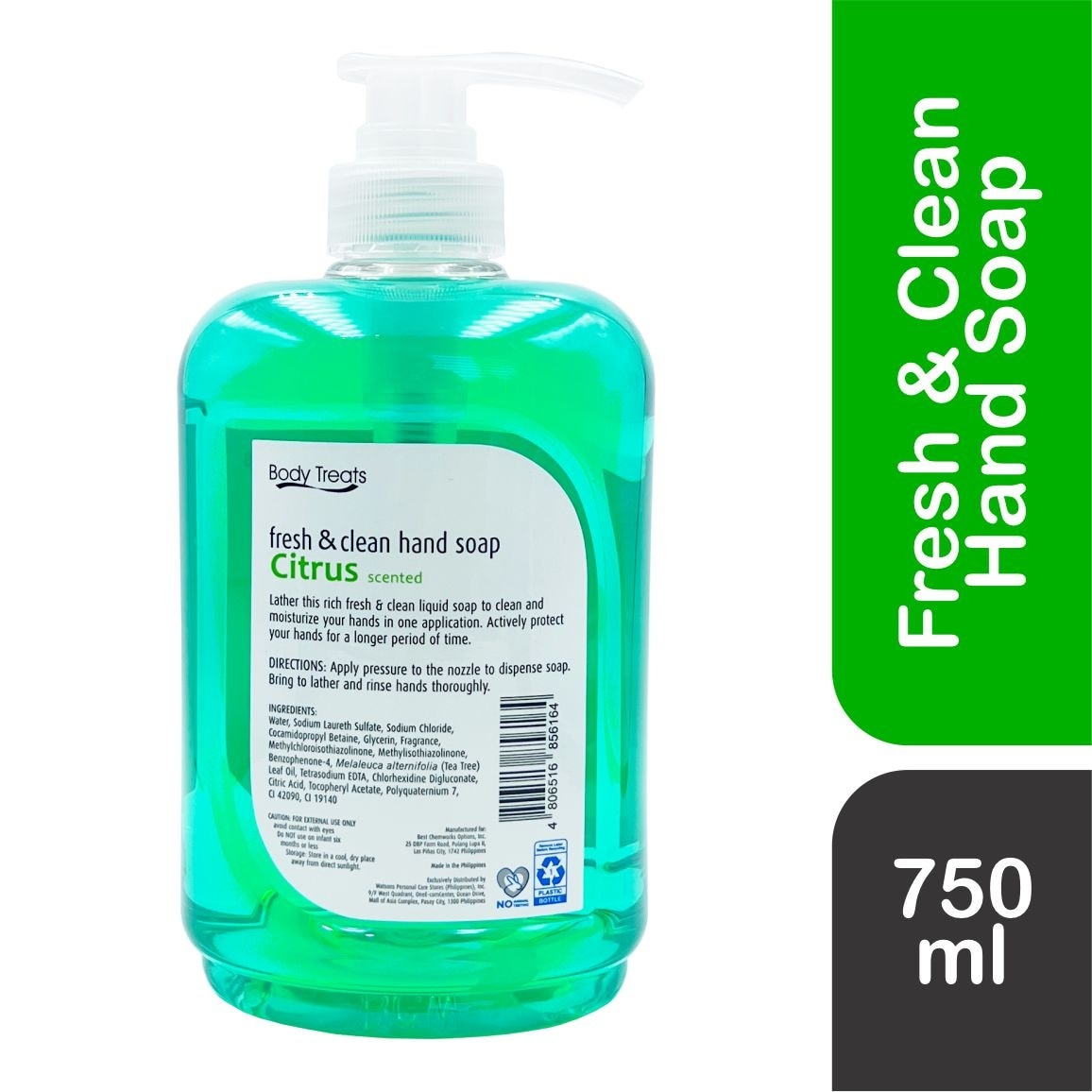 Citrus Hand Soap 750ml