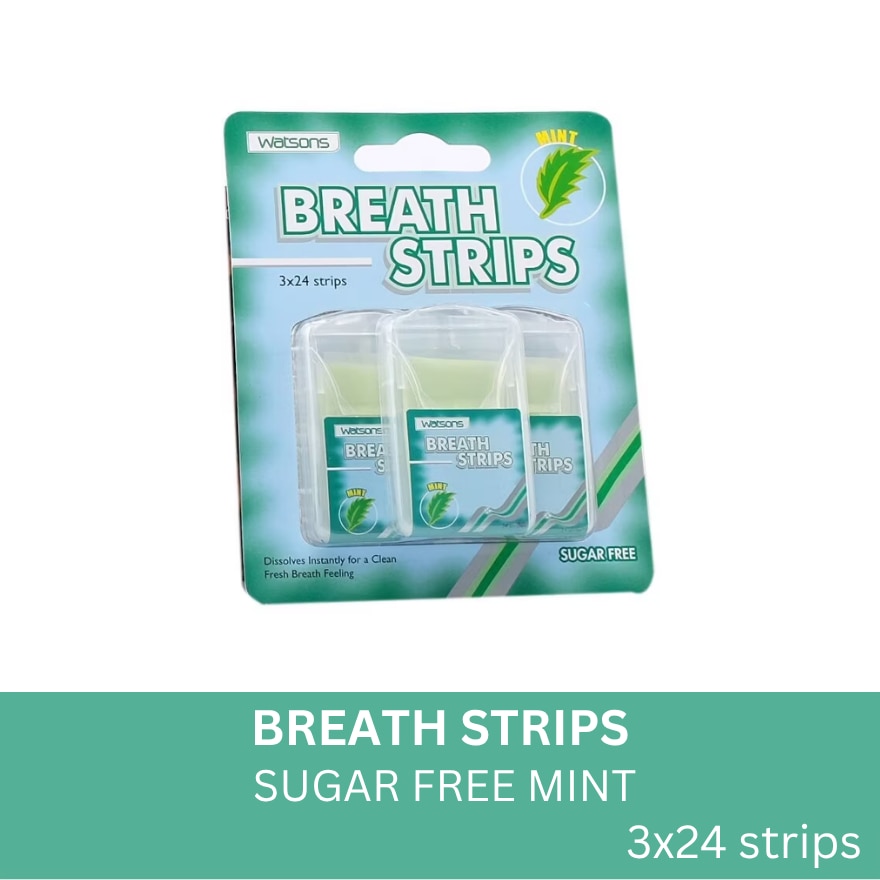Sugar Free Mint Breathe Strips