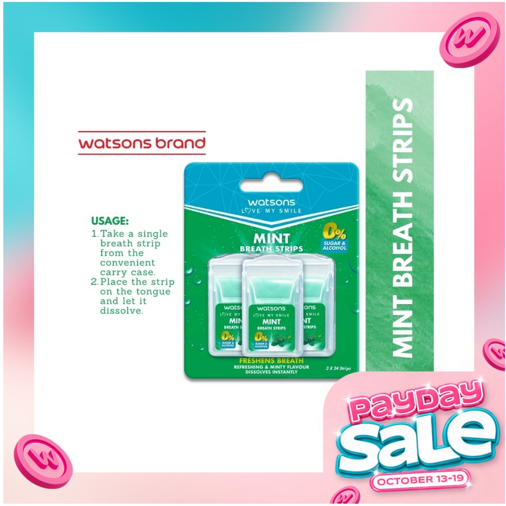 Sugar Free Mint Breathe Strips image