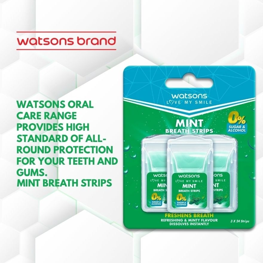 Sugar Free Mint Breathe Strips