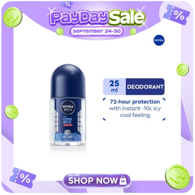 NIVEA NIVEA Men Deodorant Cool Kick Anti Perspirant Roll on 25ml image