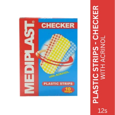 MEDIPLAST Checker with Acrinol Plastic 12strips