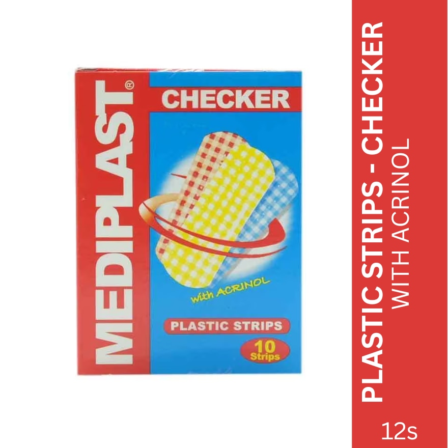 Checker with Acrinol Plastic 12strips