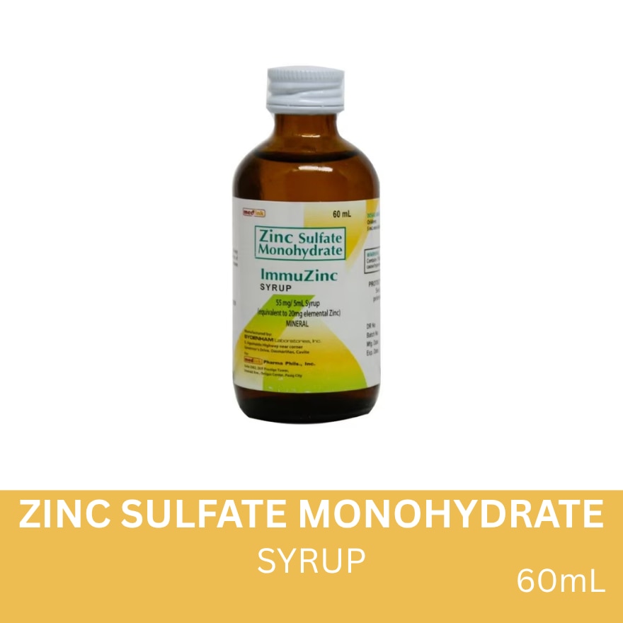 Zinc sulfate Syrup 60mL