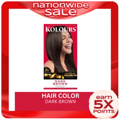 KOLOURS Hair Color Dark Brown