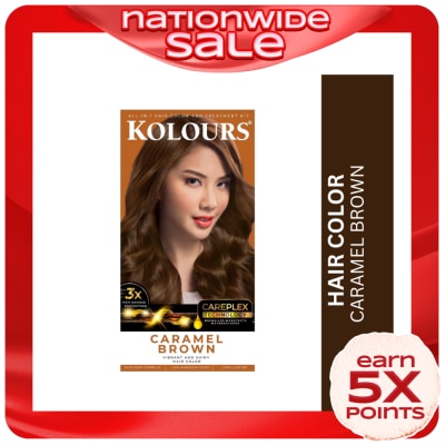 KOLOURS Hair Color Caramel Brown