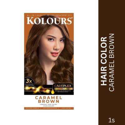 KOLOURS Hair Color Caramel Brown