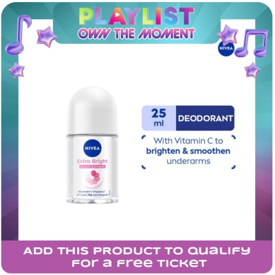 NIVEA - NIVEA Deodorant Extra Brightening Roll-On 25ml