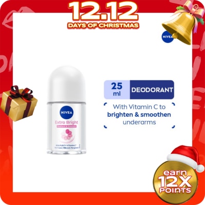 NIVEA NIVEA Deodorant Extra Brightening Roll-On 25ml