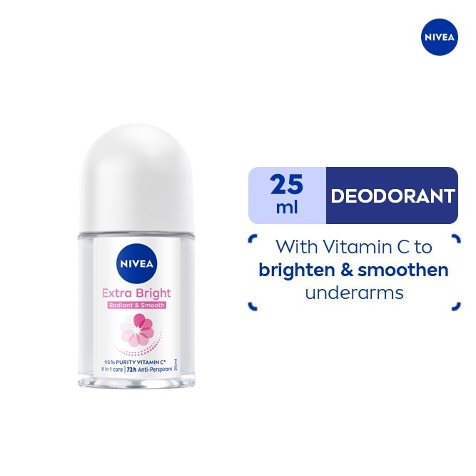NIVEA Deodorant Extra Brightening Roll-On 25ml