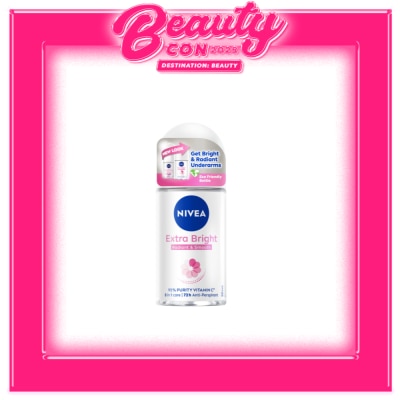 NIVEA NIVEA Deodorant Extra Brightening Anti-Perspirant Roll-On 50ml