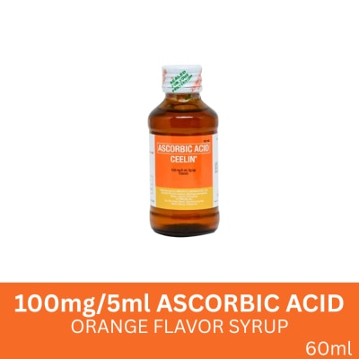 CEELIN Ascorbic Acid 100 mg/5 mL Syrup 60 mL