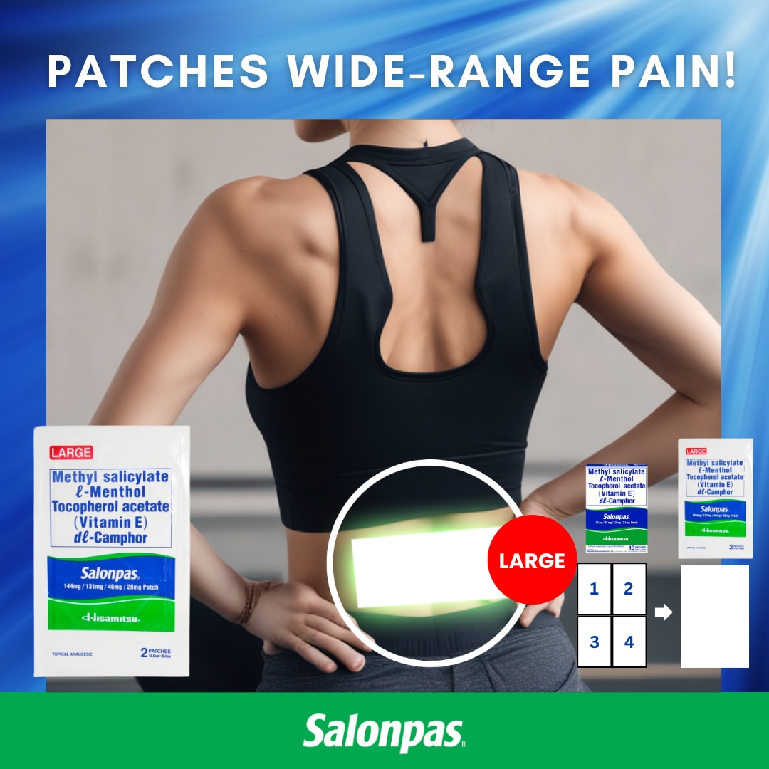 Medicated Patch 13cm X 8.4cm