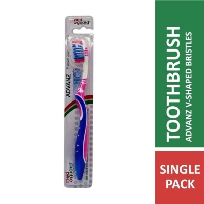 MED GUARD Toothbrush Advanz V-shaped Bristles