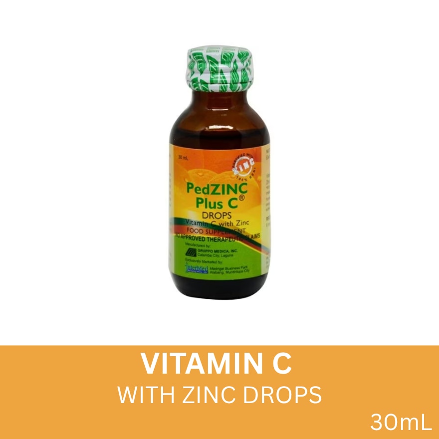 Vitamin C with Zinc Drops 30mL