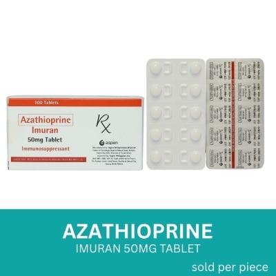 IMURAN - Azathioprine 50mg 1 Tablet [PRESCRIPTION REQUIRED]