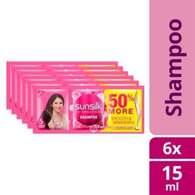 SUNSILK SUNSILK Shampoo  Smooth And Manageable 15ml 6s
