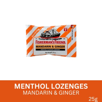 FISHERMANS FRIEND Mandarin and Ginger 25g 1s