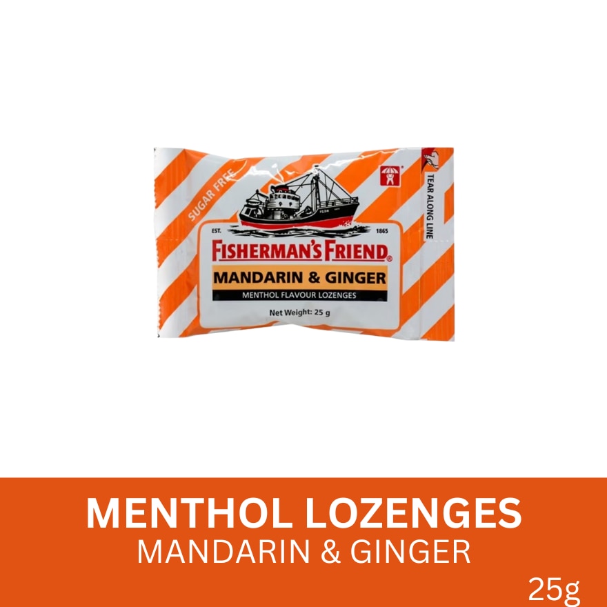 Mandarin and Ginger 25g 1s