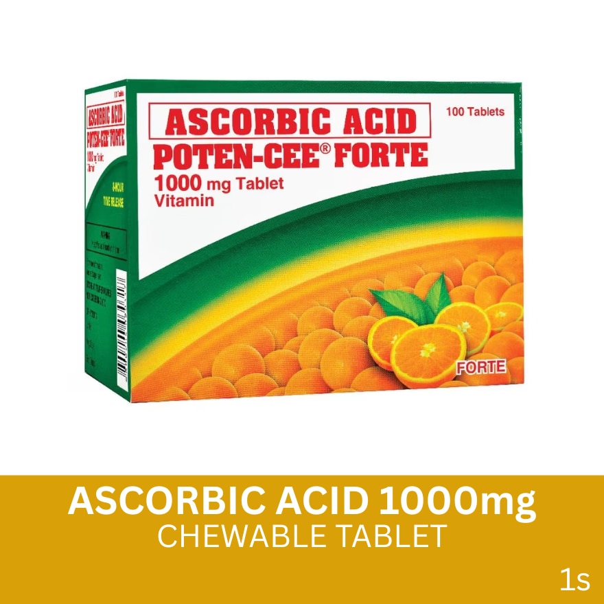Ascorbic Acid 1000mg 1 Tablet