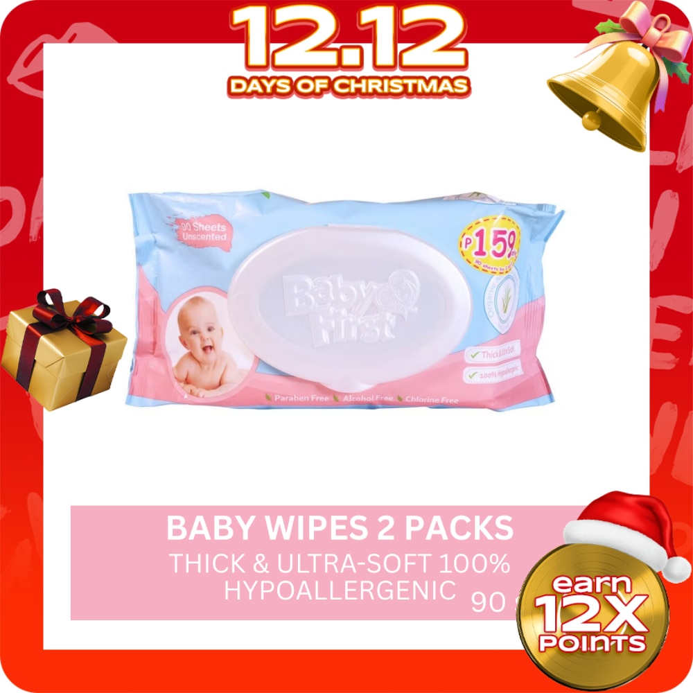 Babywipes 90s Pack of Two