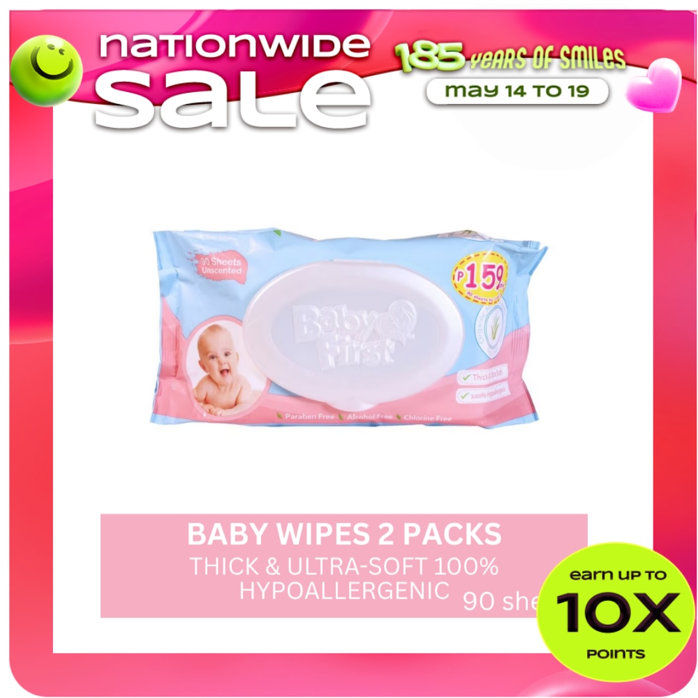 Babywipes 90s Pack of Two