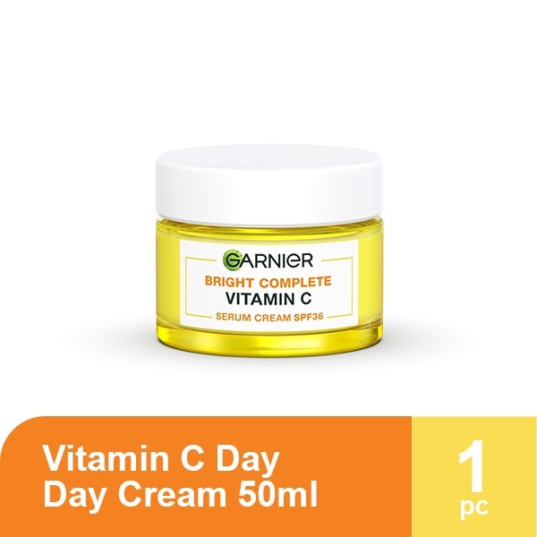 GARNIER Bright Complete Vitamin C Day Cream Moisturizer SPF 36 50ml image