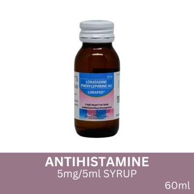 LORAPED Syrup 5mg X 60mL