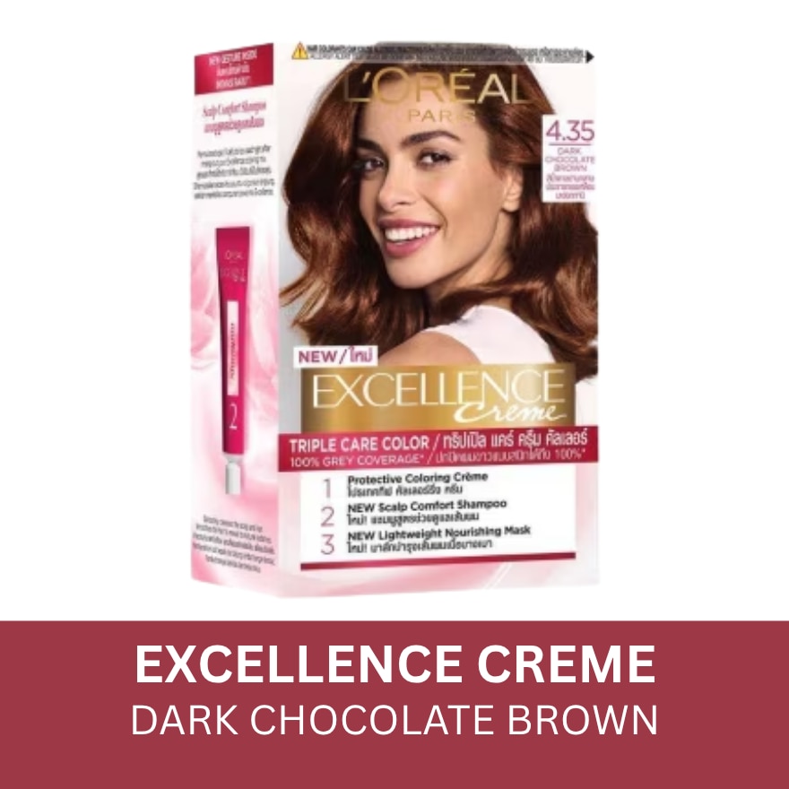 Excellence Creme - 4.35 Dark Chocolate Brown