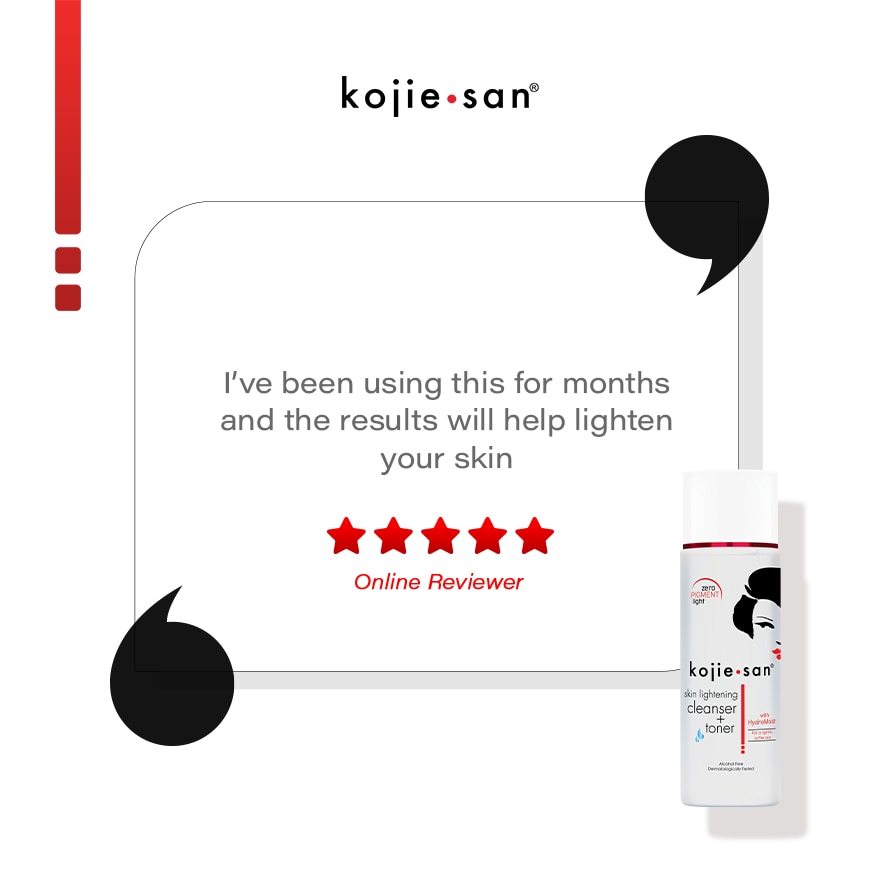 Skin Lightening Cleanser + Toner 100ml