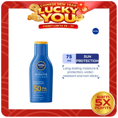NIVEA Sun Protect & Moisture Lotion with SPF 50 75ml