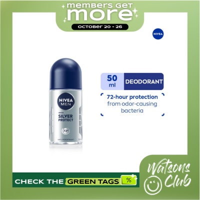 NIVEA Men Deodorant Silver Protect Anti Perspirant Roll on 50ml image