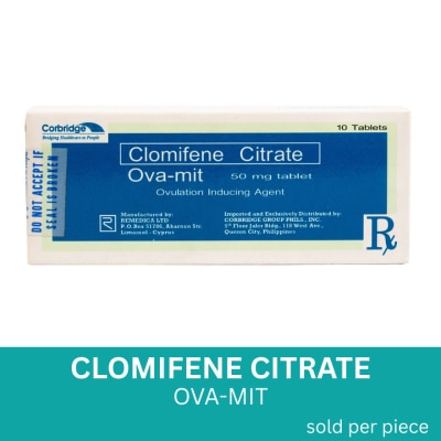 OVA MIT Clomiphene Citrate 50mg 1 Tablet [PRESCRIPTION REQUIRED]
