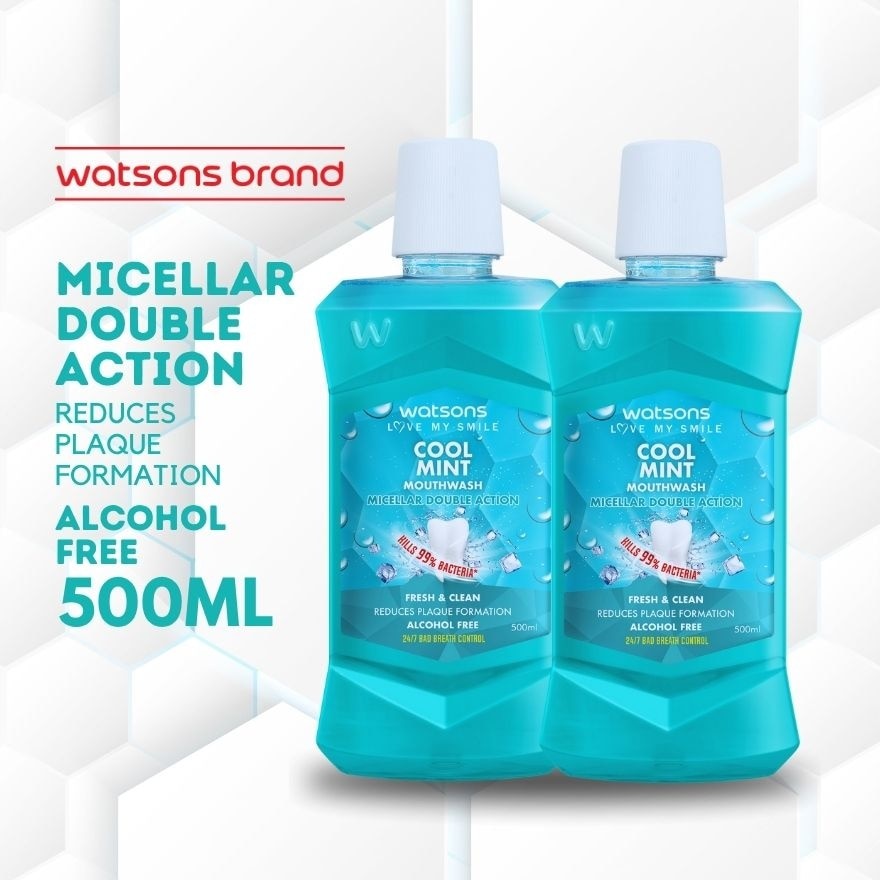 Cool Mint Mouthwash Alcohol Free 500ml