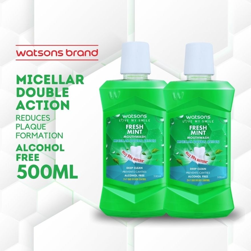 Fresh Mint Mouthwash 500ml