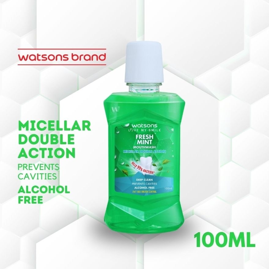 Fresh Mint Mouthwash Deep Clean 100ml