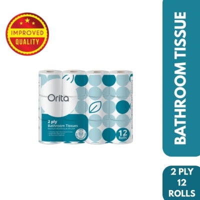 ORITA - 2-ply 12 Rolls Bathroom Tissue image