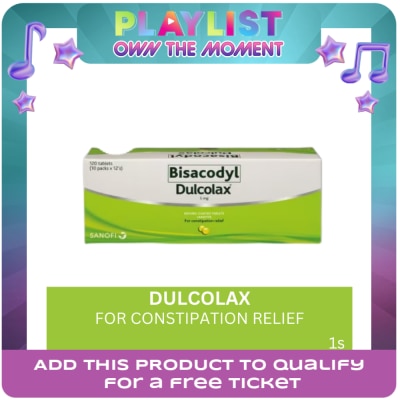 DULCOLAX - DULCOLAX Bisacodyl 5 mg Sold Per Piece