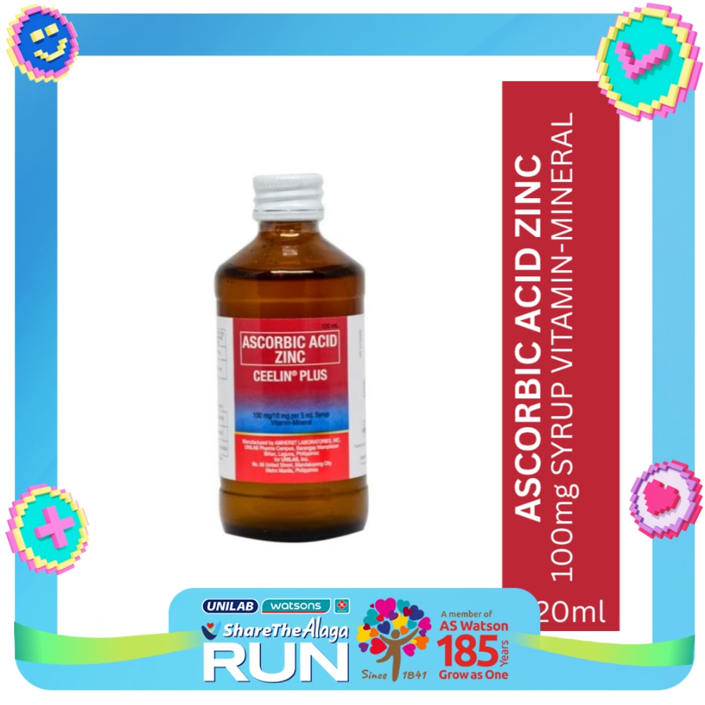 Ascorbic Acid + Zinc Syrup 120ml