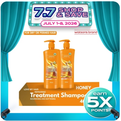 WATSONS - Honey Treatment Shampoo 400ml