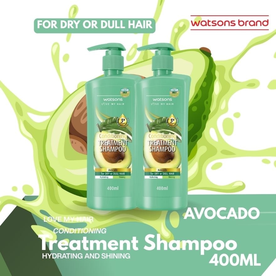 Avocado Extract Treatment Shampoo 400ml