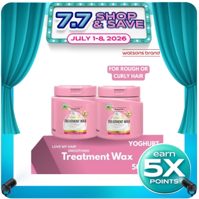 WATSONS - Smoothing Treatment Wax Yoghurt 500ml