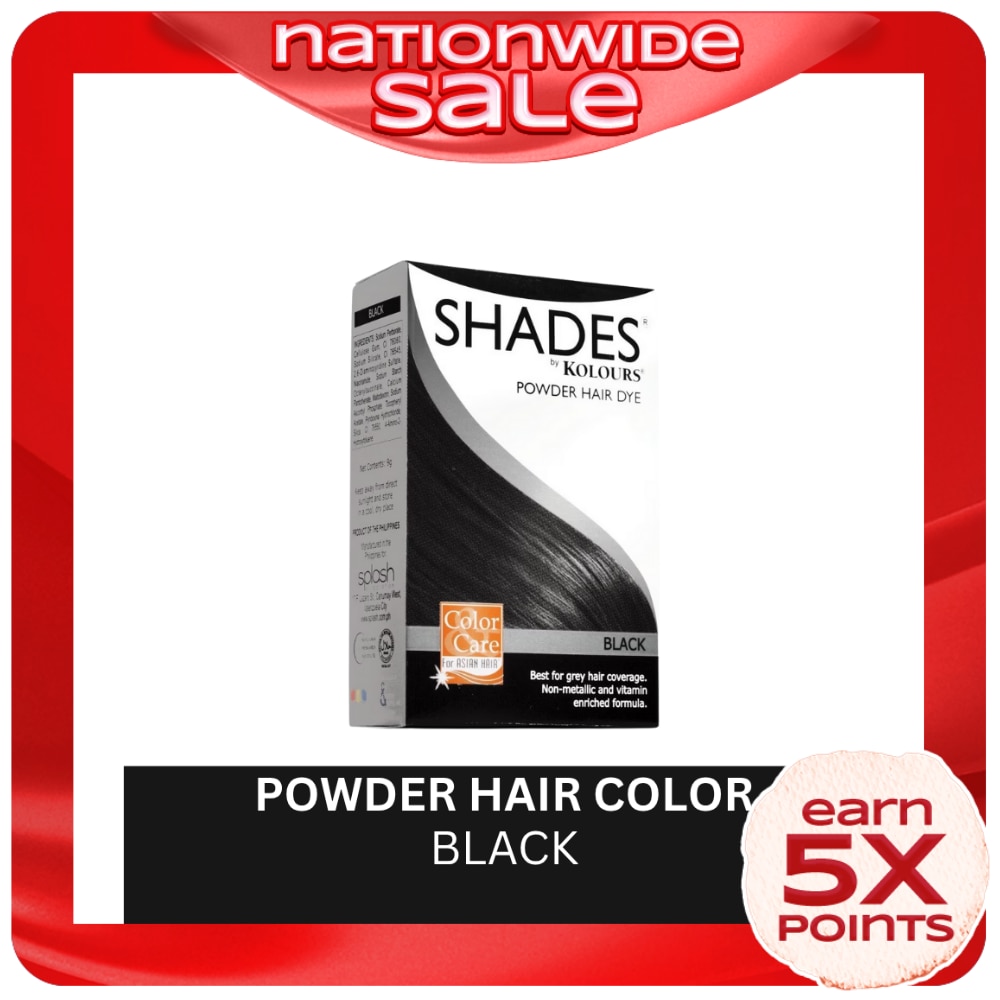 Shades Hair Dye Black