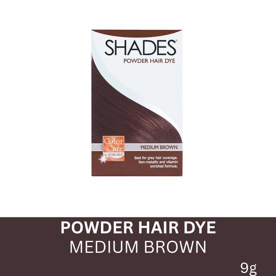 Hair Dye Medium Brown 9g
