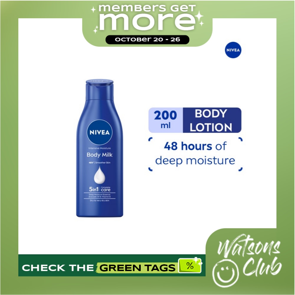 NIVEA Body Milk Rich Nourishing 190ml image