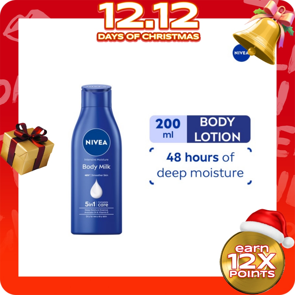 Body Lotion Intensive Moisture Body Milk for dry skin 200ml