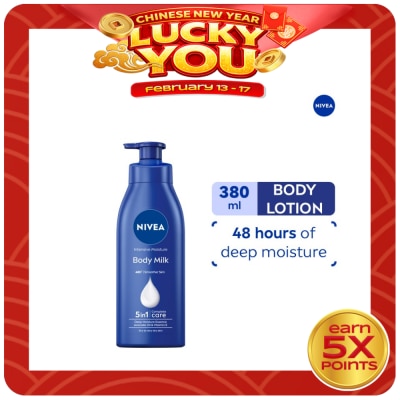 NIVEA Body Lotion Intensive Moisture Body Milk for dry skin 400ml