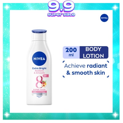 NIVEA NIVEA Extra Bright Radiant & Smooth Lotion with UV Filter 200ml